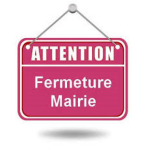 Fermeture du secrétariat de mairie